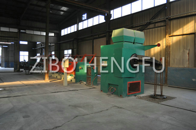 Steel wire production line