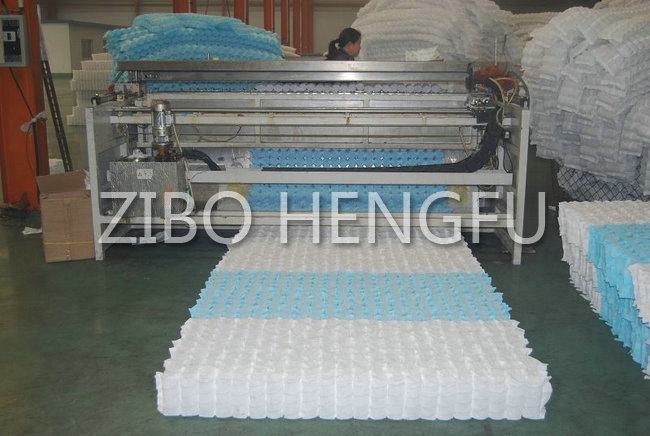Pocket spring unit production equipment